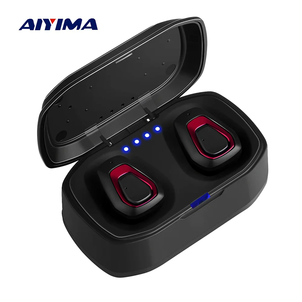 AIYIMA A7 TWS Ecouteurs Oordopjes стерео Oreillette Bluetooth наушники запонки Auricolari беспроводные наушники и наушники