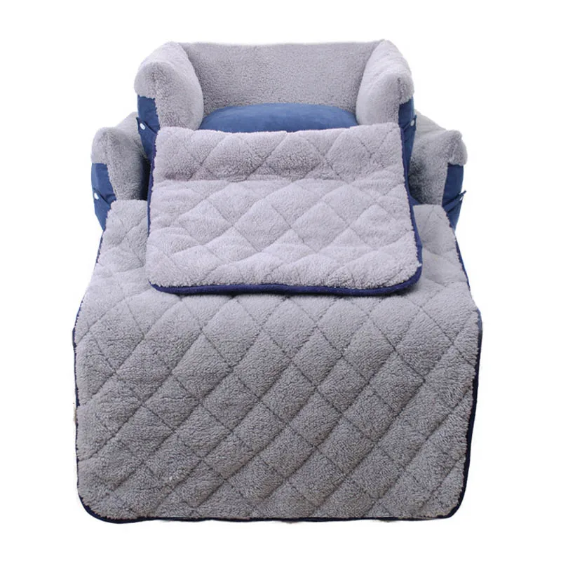 

Winter Rectangle Dog House for Small Medium Dogs With Cover Cat Littler Lounger Mattress Puppy Cage Kennel Petshop Products