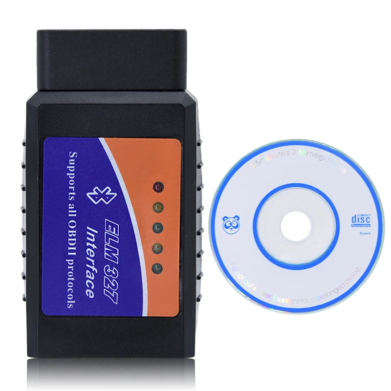 Работает на Android Крутящий момент V1.5 elm327 bluetooth ELM 327 Интерфейс OBD2/OBD II Авто