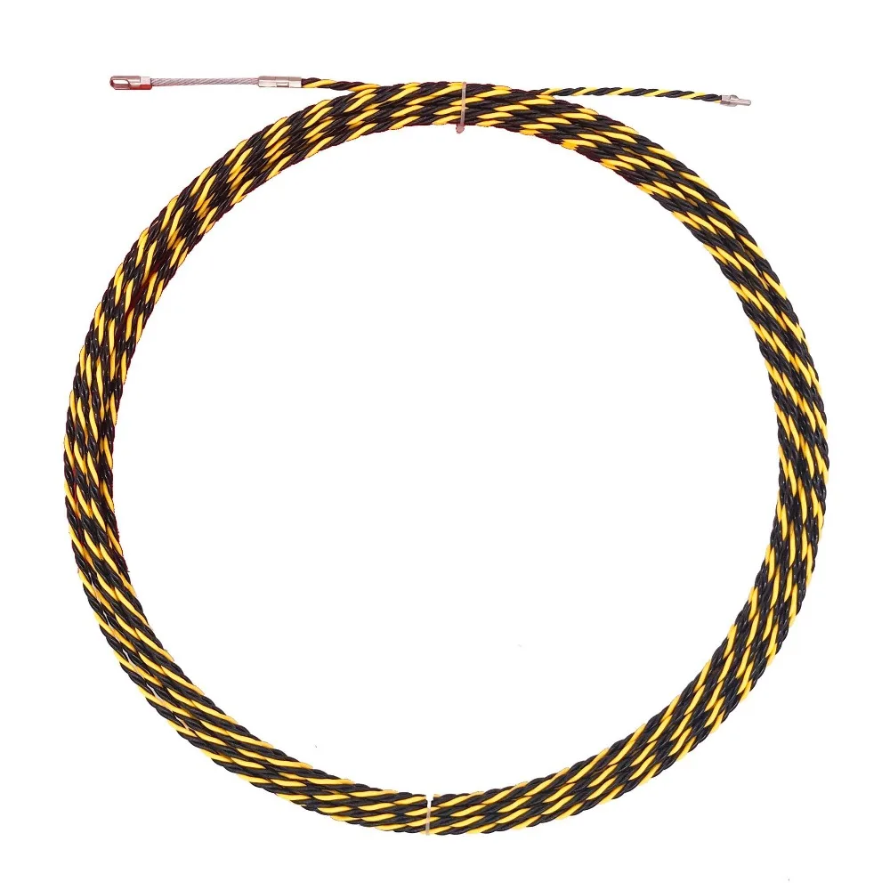 30m Wire Fish Tape Dia 6.5mm Nylon Electrical Cable Puller Conduit