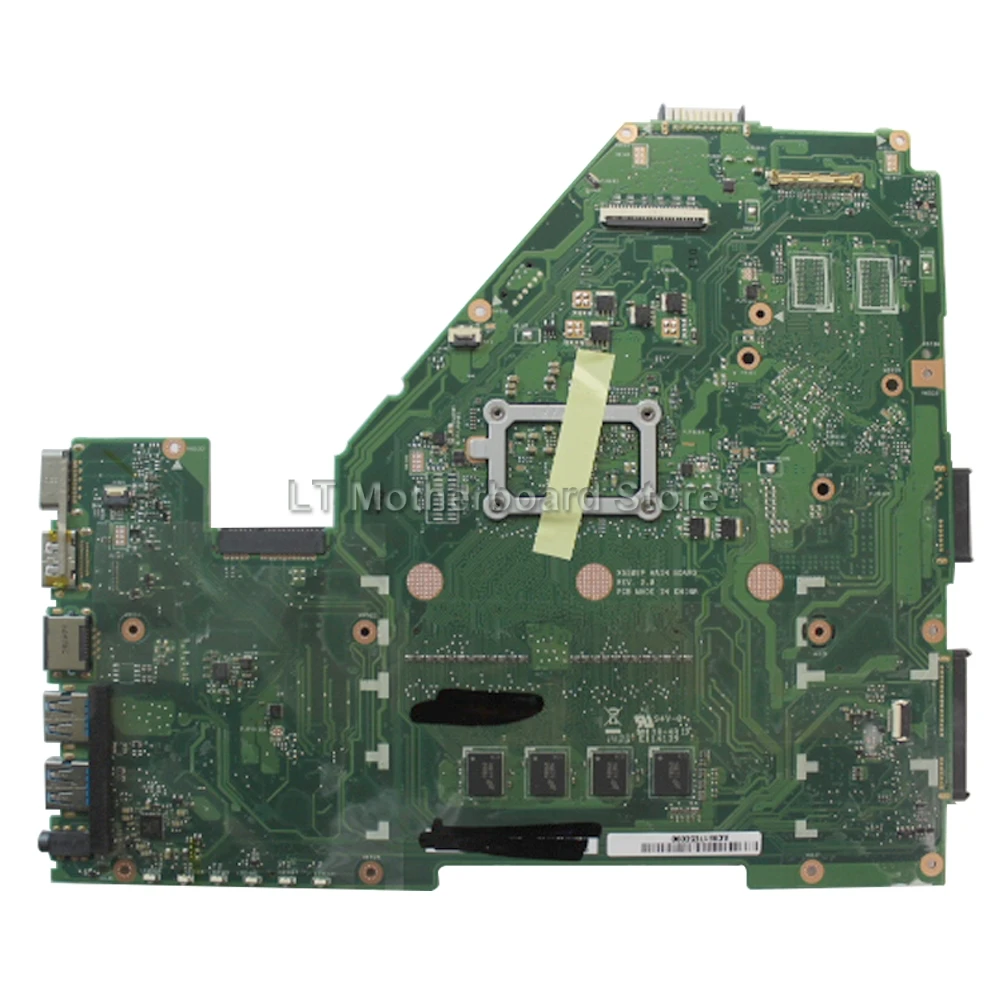 X550EA с E1 2100 CPU 4G RAM материнская плата для For Asus X550E X550EP X552E ноутбука DDR3|Материнские