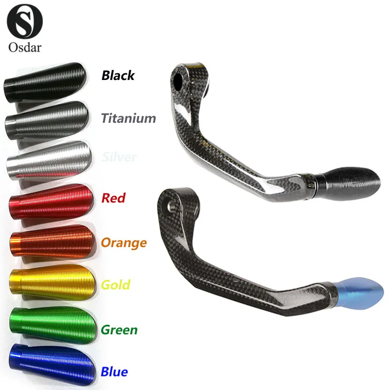 Buy Motorcycle carbon fiber Protector Guard LEVER Universal For RACING & Street