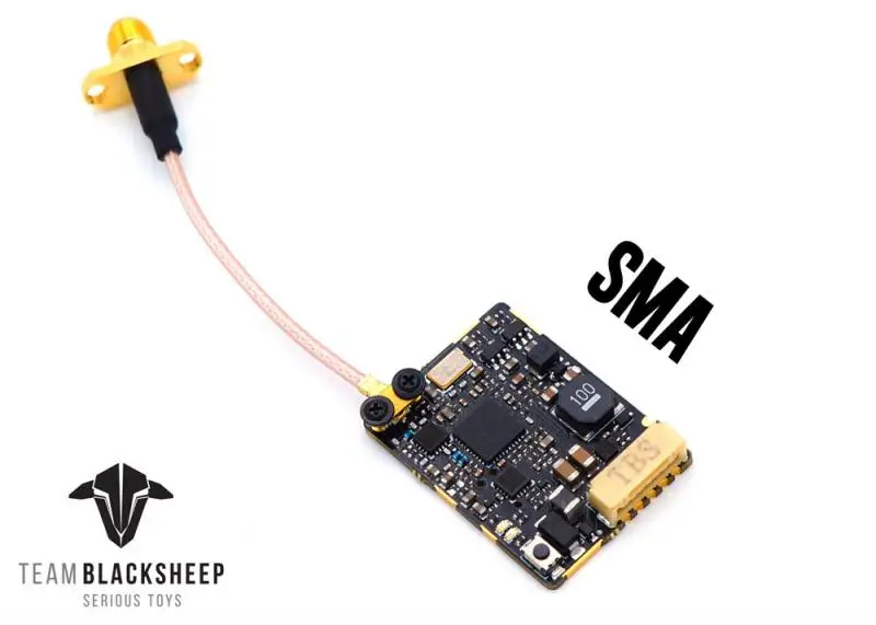 Cena Oryginalny TBS ujednolicenia Pro 5G8 projektów wysokich napięć realizowanych SMA nadajnik wideo VTX 5.8Ghz