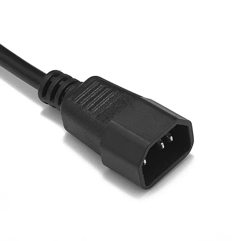 50 шт. UPS IEC C14 C13 удлинитель питания 1 м 5 8 3 шнур для ПК компьютерный монитор PDU DJ
