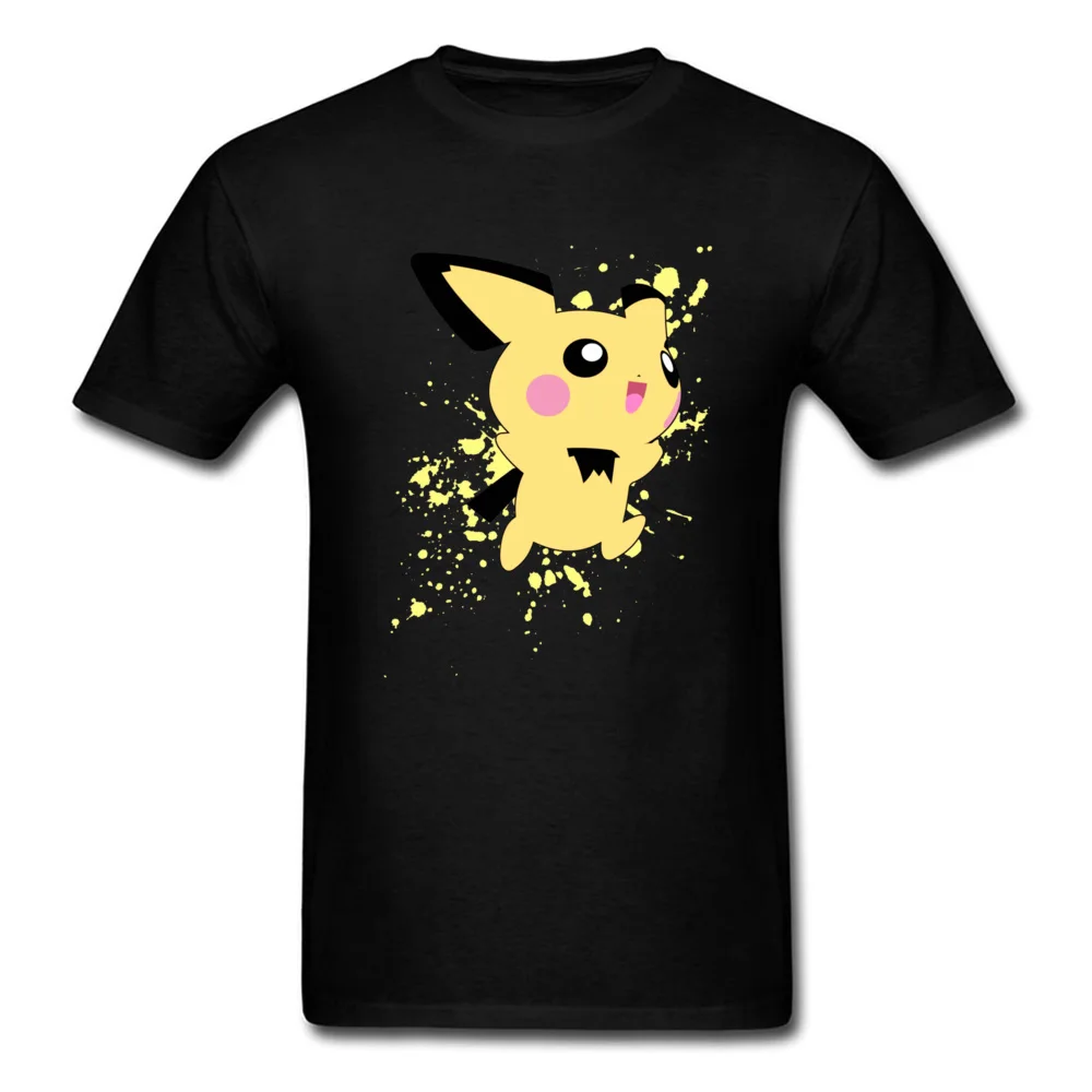 

Cute Graphic Pichu Super Smash Bros T Shirt Super Pikachu Avengers Endgame Raichu Pokemon Tshirts Boy Adventure Time