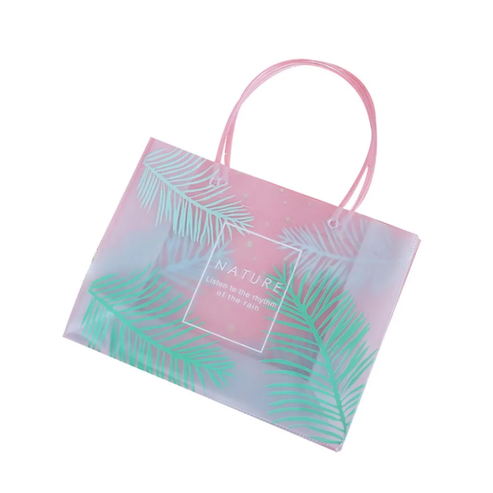

Handbag fashion Simple and exquisite gift box bag portable gift bag transparent high-grade wedding candy gift box storage bag A1