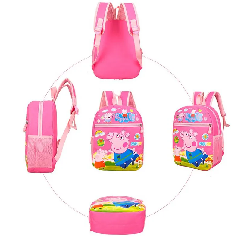Peppa Pig Baby Bookbag Рюкзак экшн-фигурка детские подарки от 1 до 8 лет