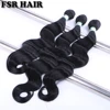 Cut Rate Hair-Weaves Synthetic-Hair-Extensions Body-Wave Black One-Piece 16-18 70-Gram Golden-Silvery Eq1dooeN
