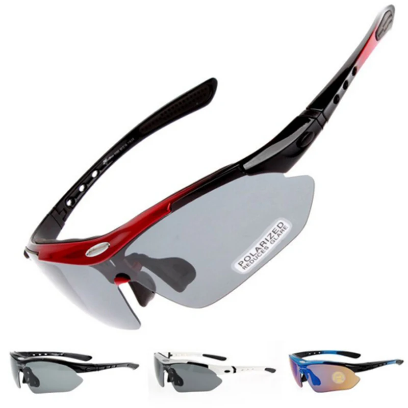 

Hot RockBros Polarized Cycling Sun Glasses Outdoor Sports Bicycle Glasses Bike Sunglasses 29g Goggles Eyewear 5 Lens