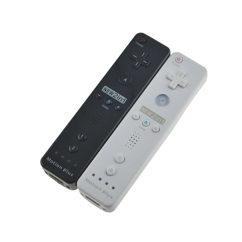 2pcs/lot Build-in Motion Plus Wireless Controle Remote Controller For Nintend Wii Bluetooth Gamepad Mando | Электроника