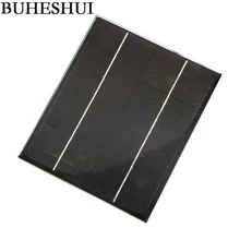 BUHESHUI 12V 6W Mini Solar Panels Solar Power 9V Battery Charger Solar Cell Diy Solar Chager Education 200*170*3MM High Quality