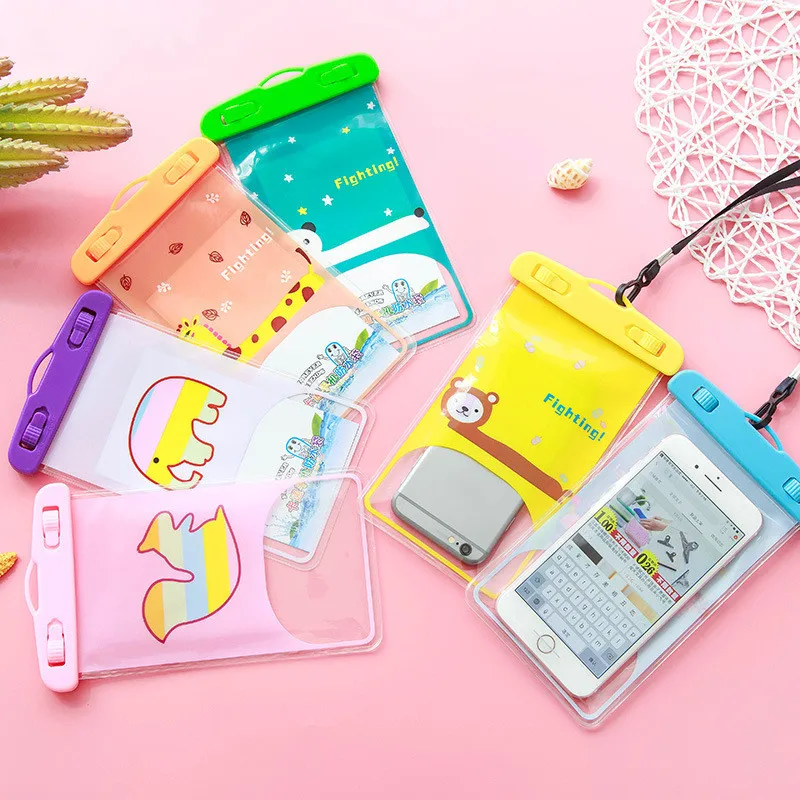 

Portable Men Women Travel Accessories Travel Beach Swimming Waterproof Bag Card Pouch Case Underwater Dry Card Cover
