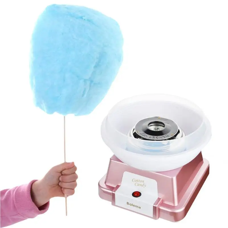 

Home Mini Electric Automatic Sweet Cotton Candy Maker Sugar Floss DIY Machine Kids Children Gift Household Cotton Candy Maker