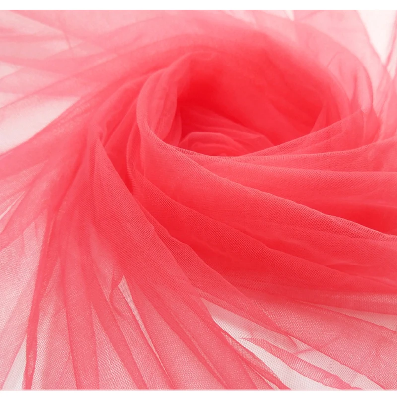 YACKALASI Tutu Lace Fabrics Soft Mesh 100 Nylon Women Dress Tulle