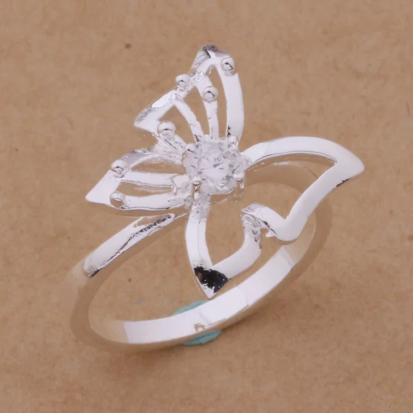 

wholesale Wedding Rings silver Fashion jewelry rings WR-158