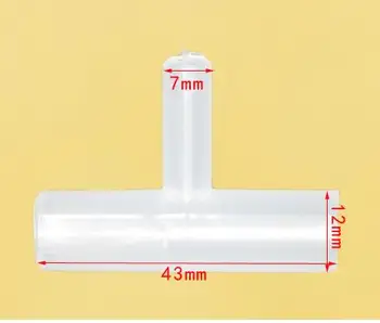 

Water Dispenser Parts PP material Tee pipe fittings