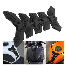 Motorcycle Fuel Tank Sticker Car Universal Fish Bone Sticker Fuel Tank Protection Sticker Decal Tank Pad Protector Cover protective fish bone style motorcycle reflective oil tank sticker black grey
