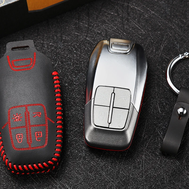 Luckesy кожаный чехол для ключей Ferrari 488 автомобильный Футляр для ключей новая горячая распродажа key2y