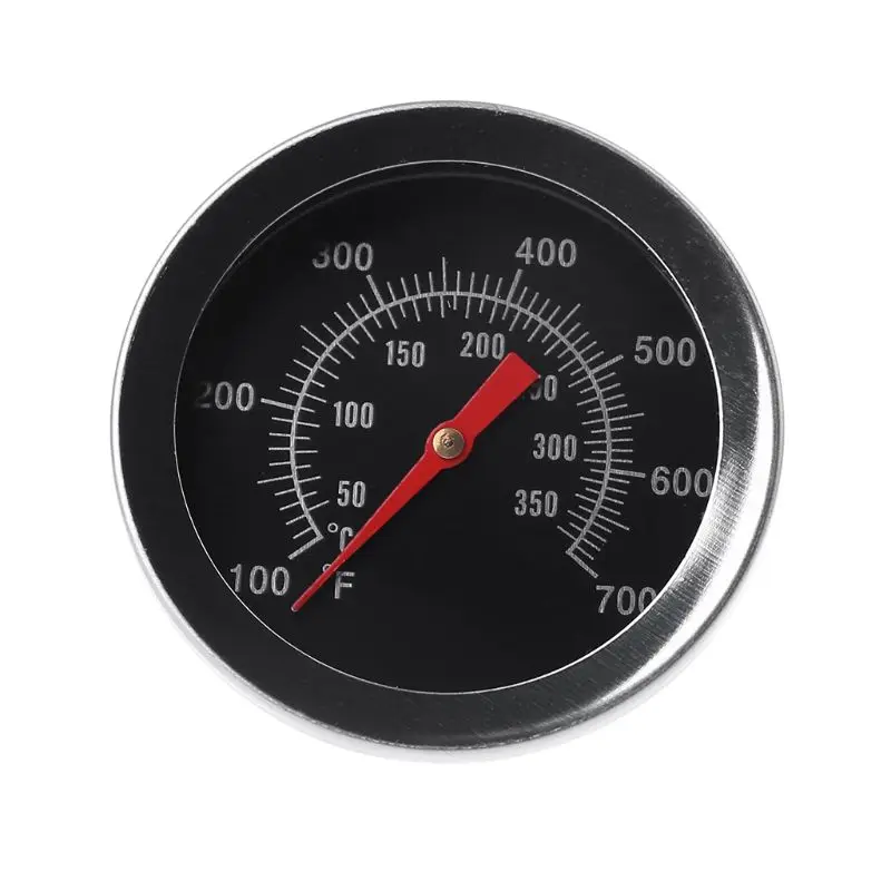 Термометр из нержавеющей стали для печи, барбекю, коптильня, гриль, датчик температуры 50~ 350℃, от 100 до 700℉