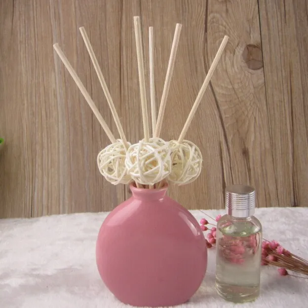 Reed Diffuser Calming, Ceramic Fragrance Diffuser, Lily Air Freshener