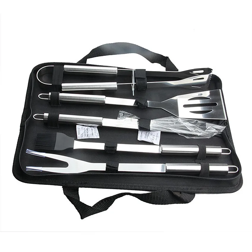 20pc Stainless Steel Bbq Utensil Grill Set Outdoor Cooking Bbq Kit