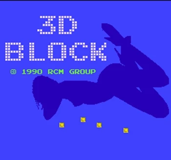 

3D Block Region Free 8 Bit Game Card For 72 Pin Video Game Player