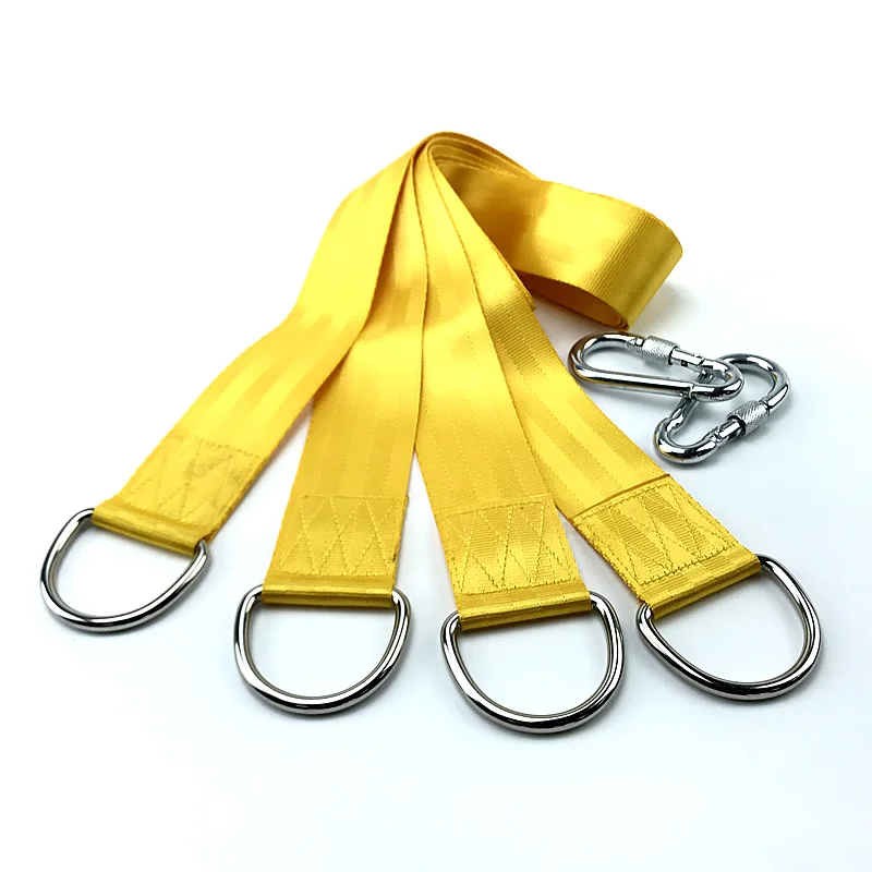 328 PromotTree Swing Straps Hanging Kit,2 Pcs Tree Swing Straps Carry Pouch & Safety Lock Carabiner Hooks, Holds Up to 2800 lbs