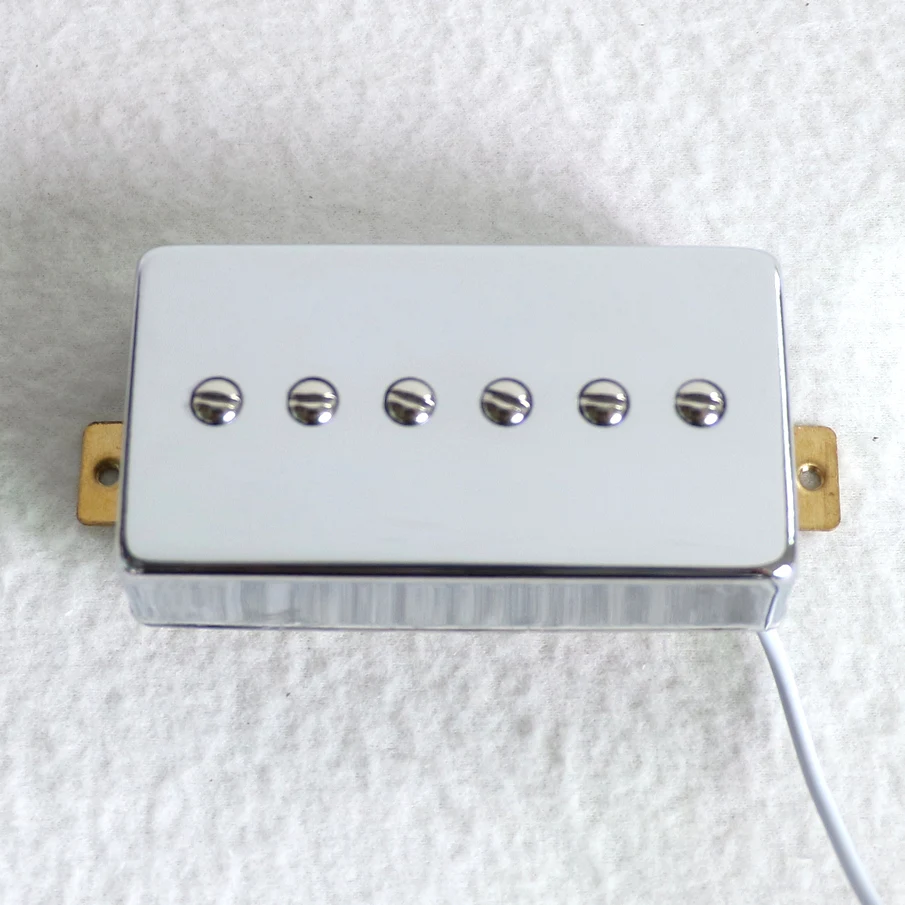 

Donlis Ceramic magnet chrome cover P90 humbucker size LP guitar pickup for diy electric guitars Guitar Pickup Professional