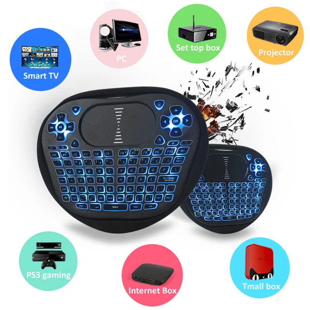 Cheap T8 2.4Ghz Wireless Mini Keyboard With Backlit Gaming Keyboard Backlight Touchpad For Android TV Box Smart TV Tablet PC Cheap T8 2.4Ghz Wireless Mini Keyboard With Backlit Gaming Keyboard Backlight Touchpad For Android TV Box Smart TV Tablet PC