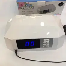 72 Вт Алмазная Сушилка для ногтей, двойная УФ лампа, светодиодный светильник для ногтей, Гель-лак, отверждающий светильник с нижней частью 30 s/60 s, таймер, лампа для ЖК-дисплея для ногтей