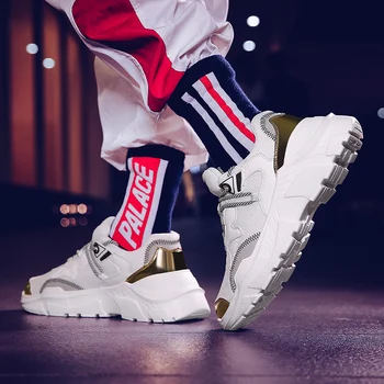 

High Quality Cheap Outdoor Sneakers Men Light Non-slip Breathable Running Shoes Comfortable Hot Sale Hard-Wearin Sports Shoes