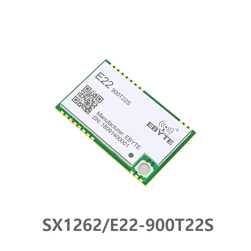 

E22-900T22S SX1262 UART Wireless Module 868MHz 915MHz Transceiver IoT SMD IPEX Interface