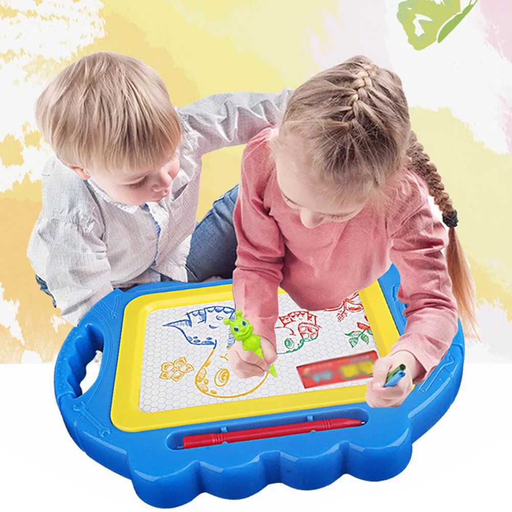 

Children's Drawing Board Magnetic Color Writing Board Baby Small Blackboard Graffiti M09