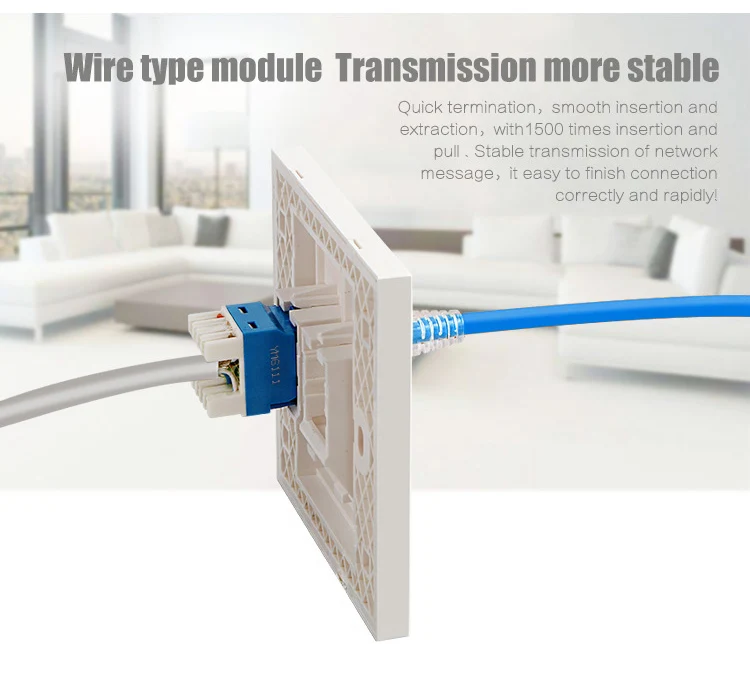 cat6 UTP rj45 keystone jack details-2