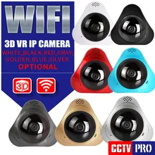 3D VR WI-FI Камера 360 Градусов Панорамный Ip-камера 960 P 1.3MP рыбий глаз Беспроводной Wi-Fi Смарт-Камеры Слот Для Карты SD ИК 10 М YOOSEE