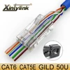 Good Deal Connector Cat6 Cable-Plug 8P8C Utp Cat5e Ez Rj45 Lan Xintylink 6-Network RG 50U/6U 20/50/100pcs 33024068839
