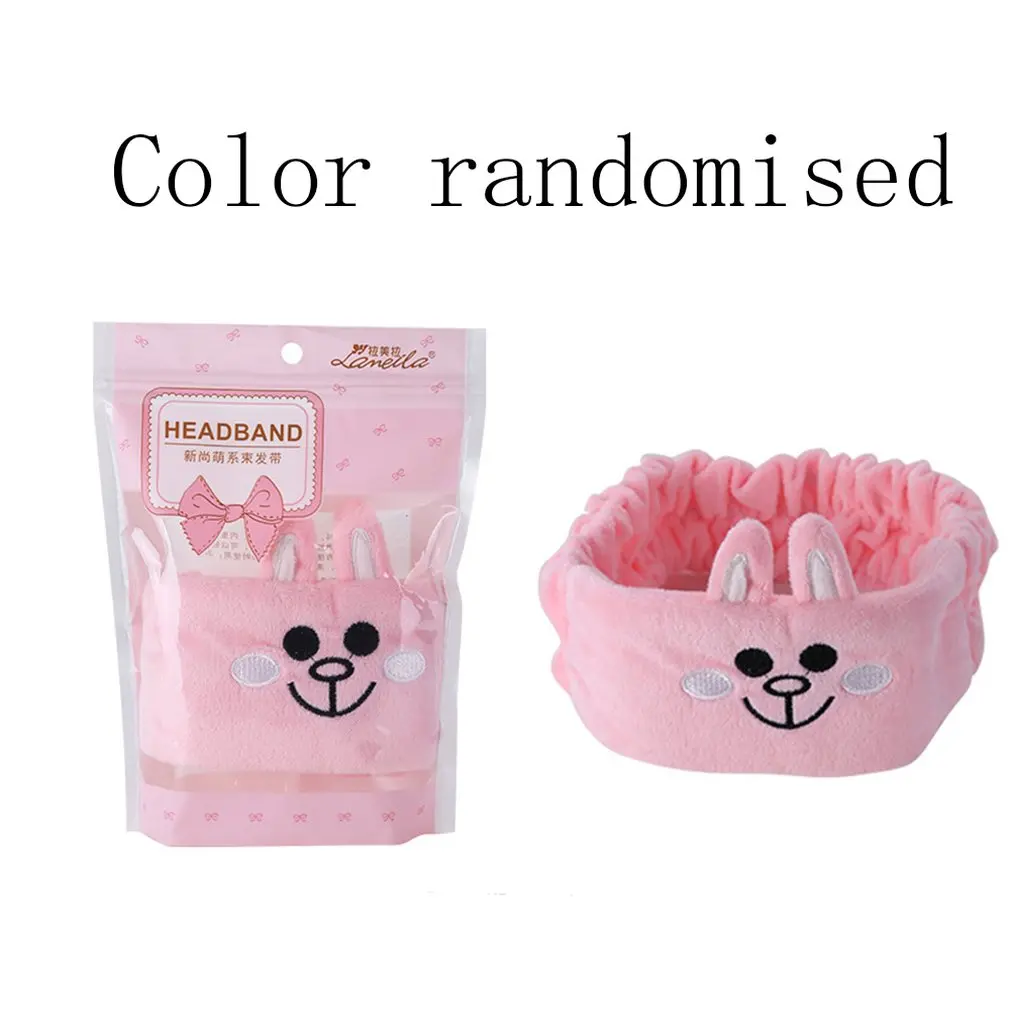 

C0826 Cute Hairband Butterfly Knot Hair Band Girls Turban Knot Makeup Face Washing Headband Headwear Head Wrap