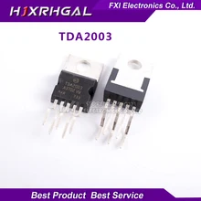 10PCS TDA2003AV TDA2003 TO220-5 TDA2003A TO220