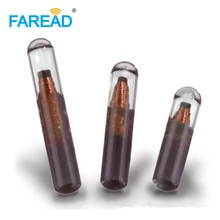 x25pcs можно использовать по всему миру устройство EM4305 FDX-B стандарт RFID микрочип с бесплатное кодирование 2,12*12 мм LF ISO11784 ISO11785