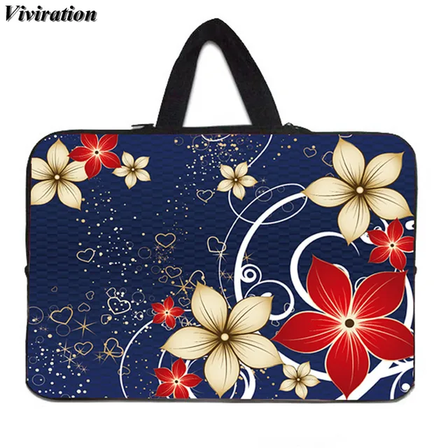 Best Price Flower Picture Handle Laptop Tablet Bag 10.1 10.5 9.6 9.7 Inch Viviration Universal 10 Inch Tablet Case For Samsung 10.1 T580 PC