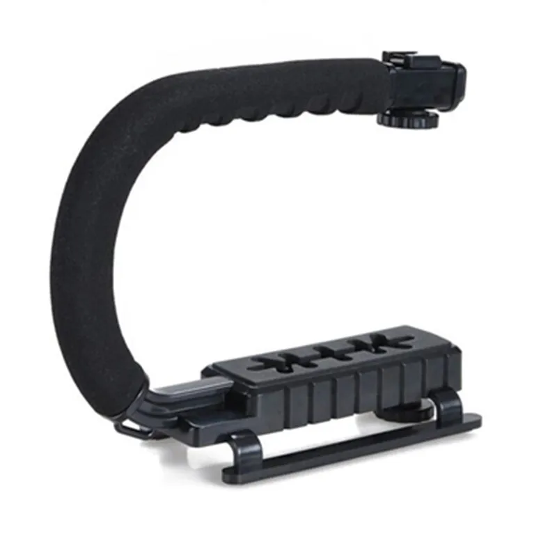 C Shape Flash Bracket Holder Video Handle Handheld