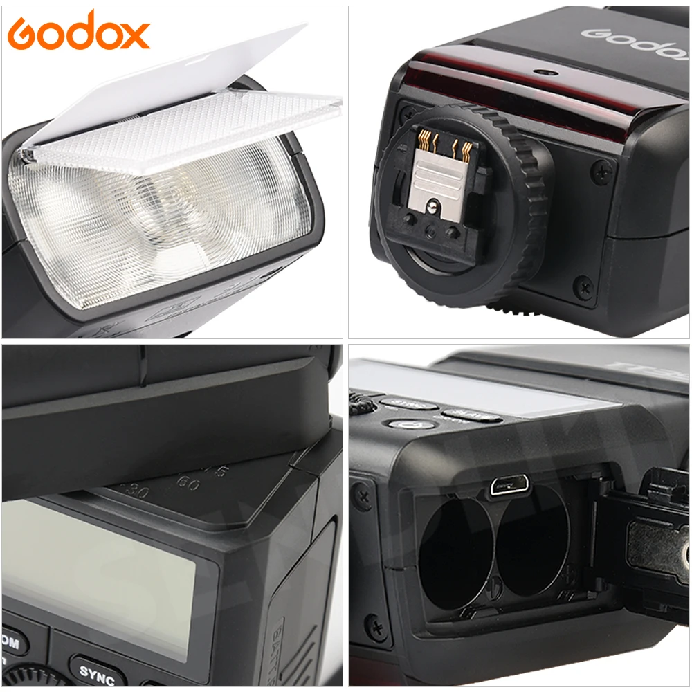 Беспроводная вспышка Godox TT350S 2 4G 1/8000s TTL GN36 для камеры Sony A7 A7R A7S II A6500 A6000|speedlite flash|flash
