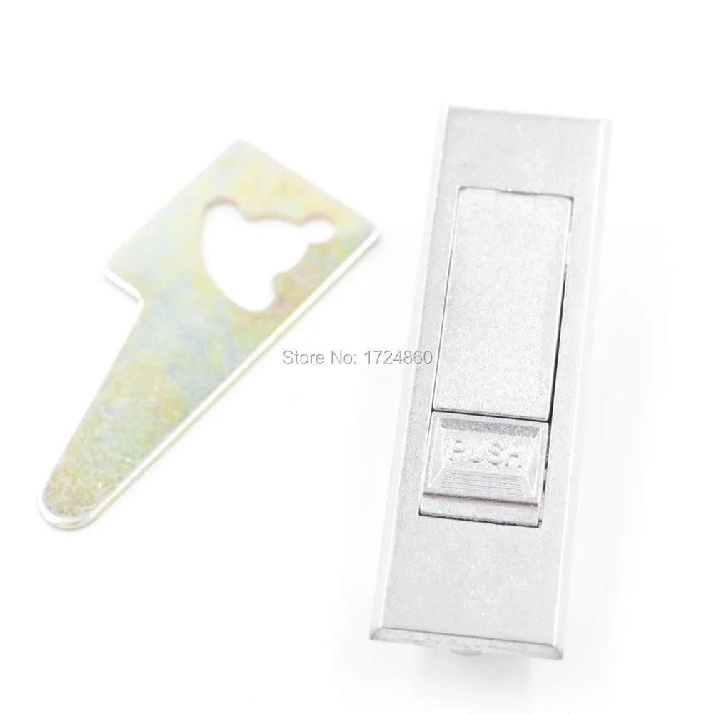 Buy Silvery Tone Metal Push Button Plane Cam