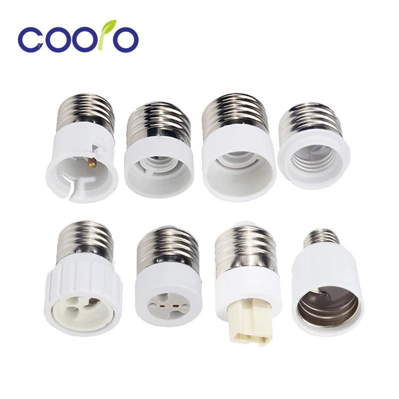Переходник для лампы E27 Male к E12 E14 E40 B22 MR16 G9 GU10|lamp socket|bulb basesocket bulb |