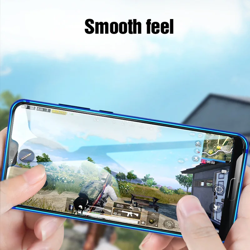 Nicotd 9D For Huawei Honor 8C Tempered Glass Film For Honor 10 8X Full Cover Screen Protector For Huawei Y9 2019 P20 lite pro  (8)