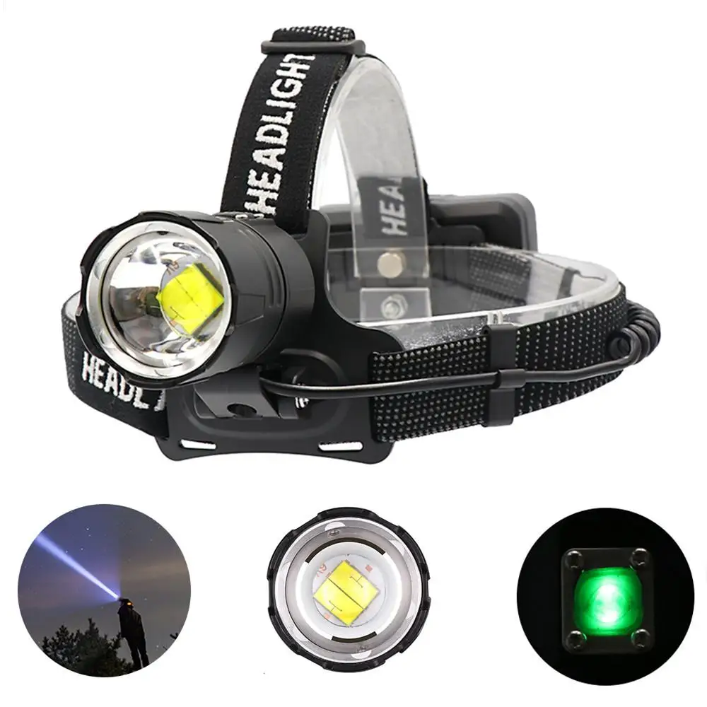 

32W LED Headlamp XLAMP XHP70 Mico USB Rechargeable Powerful LED Head Lamp Zoom Camping Fishing headlights flashlight