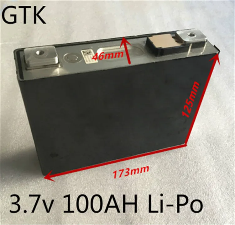 

3.7v 100AH Li po Battery 100AH lithium polymer bateria for diy 24V 36V 48V Electric tricycle scooter friction motor Hernia lamp