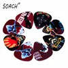 SOACH 10PCS 1.0mm high quality guitar picks two side pick Band mix picks earrings DIY Mix picks Guitar Accessories ► Photo 1/6