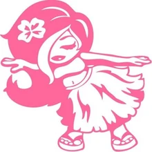 Hula Girl Dancing Hawaii Decal Sticker Car Truck Window Creativity Car Accessories Motorcycle Helmet Car Styling Hula Girl Dancing Hawaii Decal Sticker Car Truck Window Creativity Car Accessories Motorcycle Helmet Car Styling