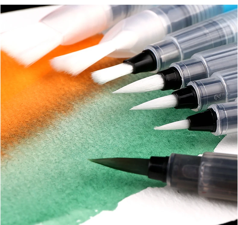 6 шт.. водяная щетка водяная краска набор кистей большой емкости Мягкий кисть для акварельной живописи ручка для начинающих рисунок товары